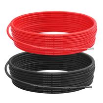 Cabo Elétrico de Silicone 14 AWG (20 Pés) - Vermelho e Preto Cabo Elétrico de Silicone 14 AWG (20 Pés) - Vermelho e Preto