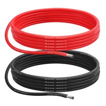 Cabo Elétrico de Silicone 8 AWG - 10 Pés (Vermelho e Preto) Cabo Elétrico de Silicone 8 AWG - 10 Pés (Vermelho e Preto)