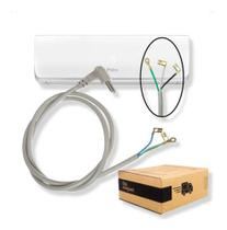 Cabo Elétrico Energia Ar Condicionado 1,5m Fio 3x2,5 Cobre Cabo Elétrico Energia Ar Condicionado 1,5m Fio 3x2,5 Cobre