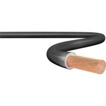 Cabo Elétrico Flexível 10MM2 750V 100 Metros PVC Antichama Preto Sil