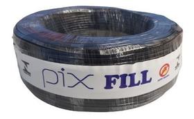 Cabo Elétrico Flexível 1,5mm 50 Metros 750v Pixfill Preto