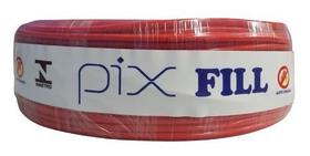 Cabo Elétrico Flexível 2,5mm 100metros 750v Pixfill Vermelho Cabo Elétrico Flexível 2,5mm 100metros 750v Pixfill Vermelho
