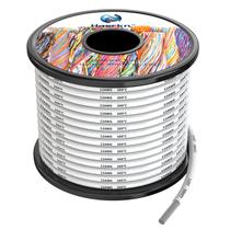 Cabo elétrico Haerkn 12AWG 9,2 m de silicone 600V branco