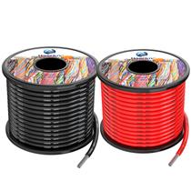Cabo elétrico Haerkn 14 AWG Silicone 20m preto/vermelho