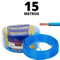 cabo eletrico multiuso azul unipolar 2,5mm com 15 metros