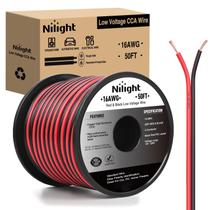 Cabo elétrico Nilight 16AWG 50FT 16/2 Gauge CCA Wire