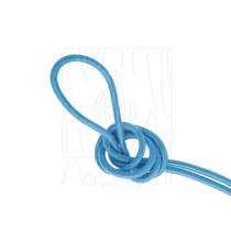 Cabo Elétrico Revestido Tecido Encapado 5 Metros Cor Azul Cabo Elétrico Revestido Tecido Encapado 5 Metros Cor Azul