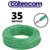 Cabo Elétrico Verde Selo Do Inmetro 4,0mm 35 Metros Cabo Elétrico Verde Selo Do Inmetro 4,0mm 35 Metros