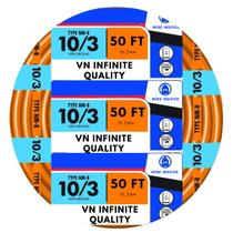 Cabo elétrico VN Infinite 10/3 NM-B 15m interno 600V Cabo elétrico VN Infinite 10/3 NM-B 15m interno 600V