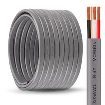 Cabo elétrico YDDECW 12/3 UF-B Wire 50 pés 12AWG 100% cobre