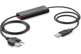 Cabo eletrônico de interruptor de gancho Plantronics APU-76 para DECT e fone de ouvido de 900 MHz Cabo eletrônico de interruptor de gancho Plantronics APU-76 para DECT e fone de ouvido de 900 MHz