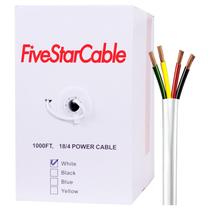 Cabo Eletrônico FiveStarCable 18/4 AWG 305 m com Revestimento PVC Cabo Eletrônico FiveStarCable 18/4 AWG 305 m com Revestimento PVC
