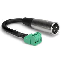 Cabo eletrônico HOSA PHX-106M 15cm Adaptador de baixa tensão