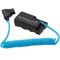 Cabo eletrônico KONDOR BLUE D-Tap para bateria fictícia NPF enrolada de 41 a 91 cm