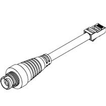 Cabo eletrônico Simrad RJ45 para adaptador de 5 pinos amarelo