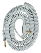 Cabo eletrônico VOX VCC090 branco enrolado 9 m 1/4"