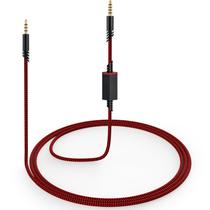 Cabo eletrônico weishan A40 Cabo de áudio de 3,5 mm com microfone mudo, 2 m