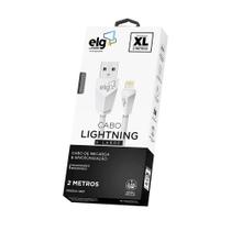 Cabo Elg Lightning 2M L820 - Branco