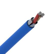 Cabo em Rolo 2 vias + malha 0,20MM MOD D20 Azul - Santo Angelo T2