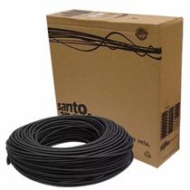 Cabo em rolo de microfone santo angelo 0,30mm mod sc30 preto