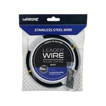 Cabo Empate Castor de Aço Marine Sports Leader Black 200Lbs 10m 70 Luvas