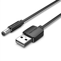 Cabo Energia Alimentaçao USB A Para Dc 5,5mm 3A 1,5m Vention Cabo Energia Alimentaçao USB A Para Dc 5,5mm 3A 1,5m Vention