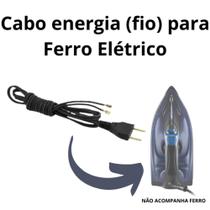 Cabo energia (fio) para ferro elétrico PRETO