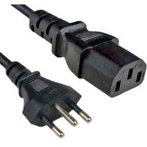 Cabo energia preto padrao novo