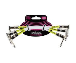 Cabo ernie ball 6051 kit/3 pedal 15,24cm Cabo ernie ball 6051 kit/3 pedal 15,24cm