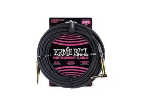 Cabo ernie ball 6058 braided p10 / p10l 7,62 mt black