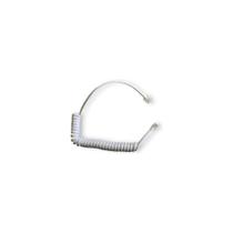 Cabo Espiral Para Interfone Tdmi 200, 300 Branco