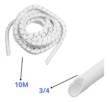 Cabo Espiral Para Telefone 3/4" Polegadas Branco 19mm x 10m - Schneider