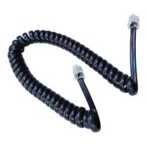 Cabo Espiral para Telefone Preto 2M - Mxt