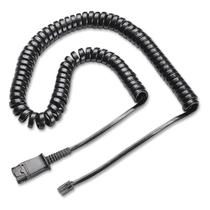 Cabo Espiral QD para Headset (Plug U10P) 26716-01 Plantronics