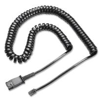 Cabo Espiral QD para Headset (Plug U10P) 27190-01 Plantronics
