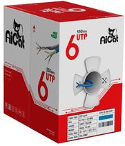 Cabo Ethernet AiCat Cat6 152 m 23 AWG 10 Gbps UTP Azul