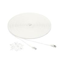 Cabo Ethernet Amazon Basics Cat 7 RJ45 (30m) - Branco