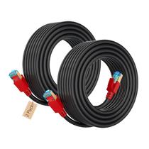 Cabo Ethernet AOPOCKAN TECH Cat 8, pacote de 3 m 2, 40 Gbps Cabo Ethernet AOPOCKAN TECH Cat 8, pacote de 3 m 2, 40 Gbps