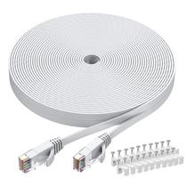 Cabo Ethernet BUSOHE Cat6 30 pés/9,1 m branco para computador