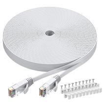 Cabo Ethernet BUSOHE Cat6 60m branco para rede de computadores