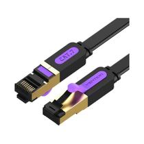 Cabo Ethernet Cat7 Vention Rj45 Stp Cabo De Remendo De Rede Compatível Com Roteador Cat6