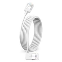 Cabo Ethernet Dutevolns Flexible Cat 6 90 com ângulo reto 7,6 m Cabo Ethernet Dutevolns Flexible Cat 6 90 com ângulo reto 7,6 m