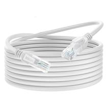Cabo Ethernet Dutevolns Liquid Silicone Cat 6 15 pés branco Cabo Ethernet Dutevolns Liquid Silicone Cat 6 15 pés branco