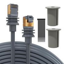 Cabo Ethernet EAZUSE Starlink Gen 3 150FT à prova d'água Cabo Ethernet EAZUSE Starlink Gen 3 150FT à prova d'água