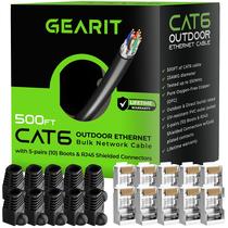 Cabo Ethernet externo GearIt Cat6 Cat 6 DIY Kit 500 pés