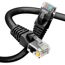 Cabo Ethernet GearIt Cat 6 100 pés (30 m) 10 Gbps RJ45 preto
