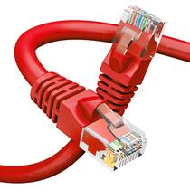 Cabo Ethernet GearIt Cat 6 100 pés (30 m) 10 Gbps RJ45 vermelho Cabo Ethernet GearIt Cat 6 100 pés (30 m) 10 Gbps RJ45 vermelho