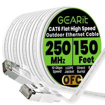 Cabo Ethernet GEARit Cat6 46m Externo Flat 10Gbps Cabo Ethernet GEARit Cat6 46m Externo Flat 10Gbps