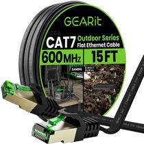 Cabo Ethernet GearIt Cat7 Outdoor Flat 4,5 m 600 MHz 10 Gbps Cabo Ethernet GearIt Cat7 Outdoor Flat 4,5 m 600 MHz 10 Gbps
