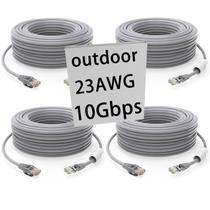 Cabo Ethernet GWFIBER Cat 6 15m Heavy Duty Outdoor Waterproof